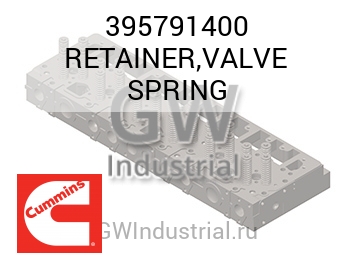 RETAINER,VALVE SPRING — 395791400