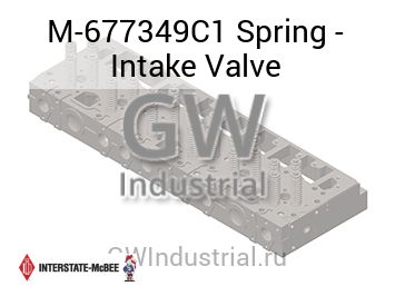 Spring - Intake Valve — M-677349C1
