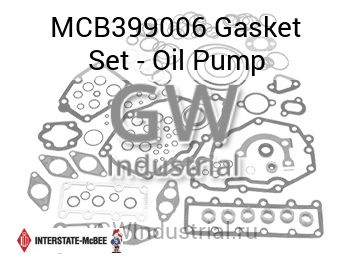 Gasket Set - Oil Pump — MCB399006