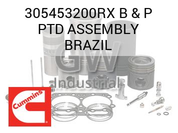 B & P PTD ASSEMBLY BRAZIL — 305453200RX