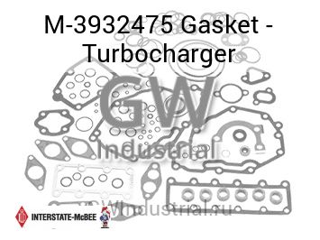 Gasket - Turbocharger — M-3932475