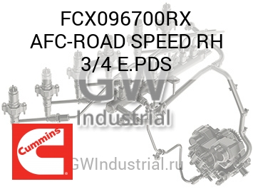 AFC-ROAD SPEED RH 3/4 E.PDS — FCX096700RX