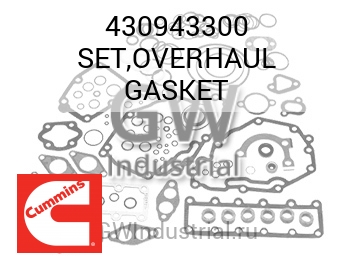 SET,OVERHAUL GASKET — 430943300