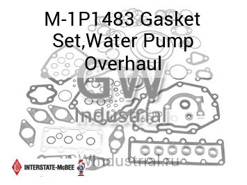 Gasket Set,Water Pump Overhaul — M-1P1483