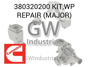 KIT,WP REPAIR (MAJOR) — 380320200