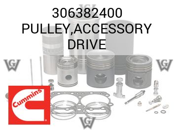 PULLEY,ACCESSORY DRIVE — 306382400