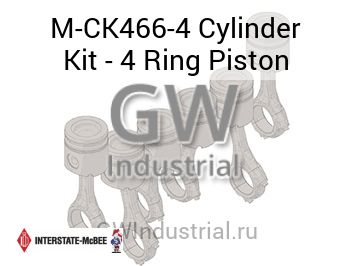 Cylinder Kit - 4 Ring Piston — M-CK466-4