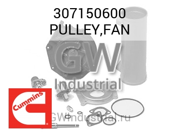 PULLEY,FAN — 307150600