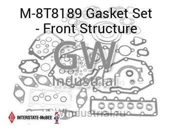 Gasket Set - Front Structure — M-8T8189