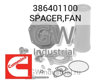 SPACER,FAN — 386401100