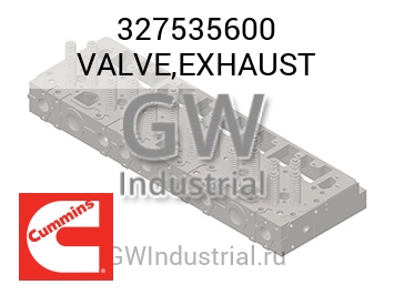 VALVE,EXHAUST — 327535600