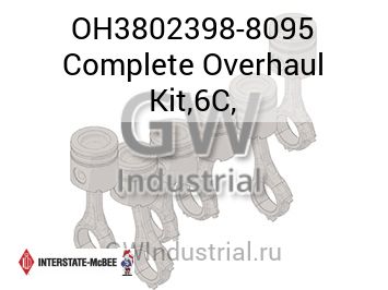 Complete Overhaul Kit,6C, — OH3802398-8095