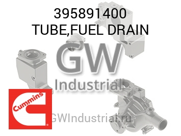 TUBE,FUEL DRAIN — 395891400