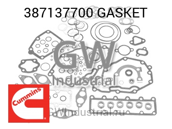 GASKET — 387137700