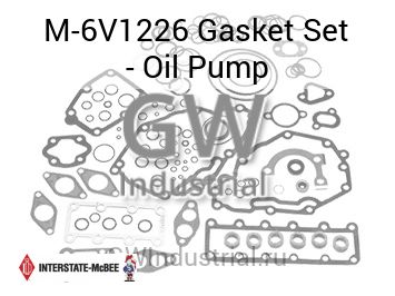Gasket Set - Oil Pump — M-6V1226