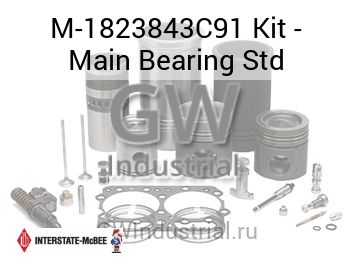 Kit - Main Bearing Std — M-1823843C91