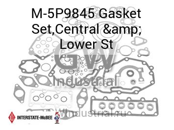 Gasket Set,Central & Lower St — M-5P9845