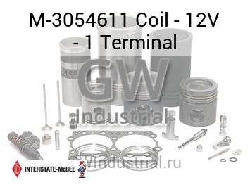 Coil - 12V - 1 Terminal — M-3054611