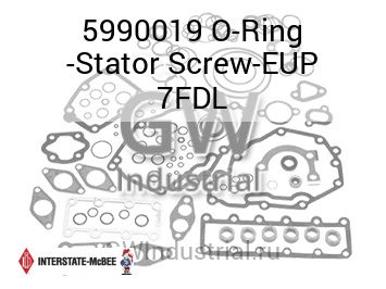 УПЛОТНИТ КОЛЬЦО (ВИНТ) STATOR EUP 7FDL