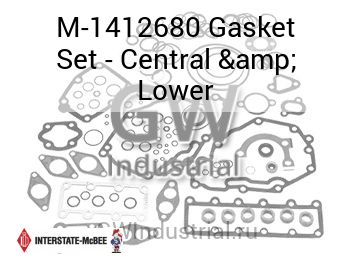 Gasket Set - Central & Lower — M-1412680