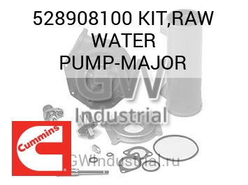 KIT,RAW WATER PUMP-MAJOR — 528908100