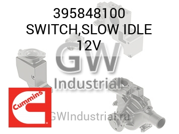 SWITCH,SLOW IDLE 12V — 395848100