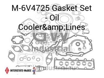 Gasket Set - Oil Cooler&Lines — M-6V4725