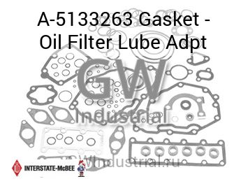 Gasket - Oil Filter Lube Adpt — A-5133263