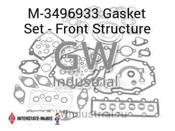 Gasket Set - Front Structure — M-3496933