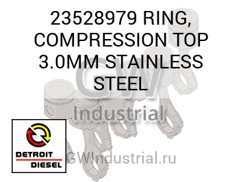 RING, COMPRESSION TOP 3.0MM STAINLESS STEEL — 23528979