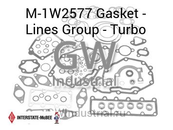 Gasket - Lines Group - Turbo — M-1W2577