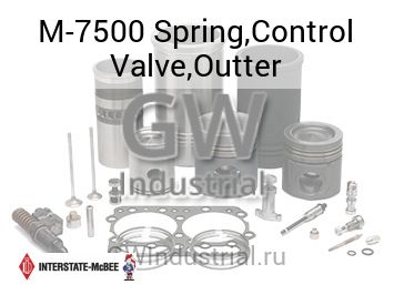 Spring,Control Valve,Outter — M-7500