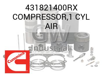 COMPRESSOR,1 CYL AIR — 431821400RX