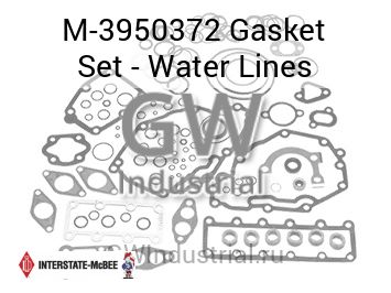 Gasket Set - Water Lines — M-3950372