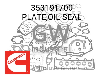 PLATE,OIL SEAL — 353191700