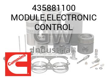 MODULE,ELECTRONIC CONTROL — 435881100