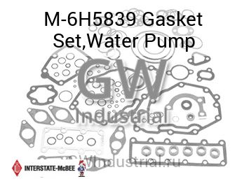 Gasket Set,Water Pump — M-6H5839