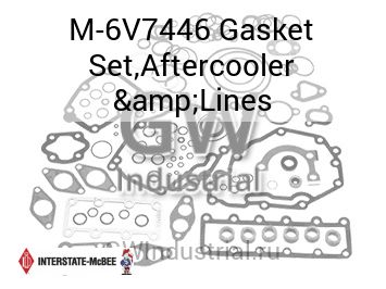 Gasket Set,Aftercooler &Lines — M-6V7446