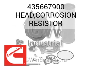 HEAD,CORROSION RESISTOR — 435667900