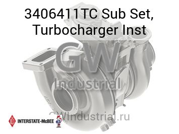Sub Set, Turbocharger Inst — 3406411TC