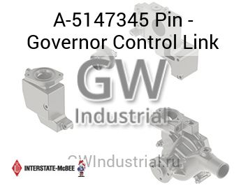 Pin - Governor Control Link — A-5147345