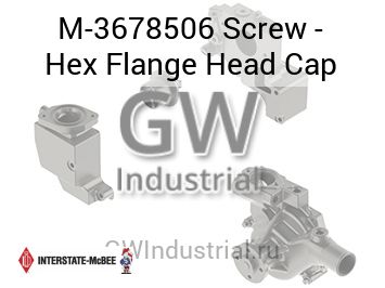 Screw - Hex Flange Head Cap — M-3678506