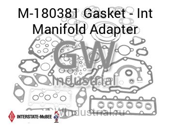 Gasket - Int Manifold Adapter — M-180381