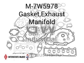 Gasket,Exhaust Manifold — M-7W5978