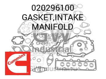 GASKET,INTAKE MANIFOLD — 020296100