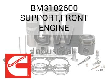 SUPPORT,FRONT ENGINE — BM3102600