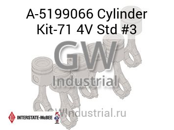 Cylinder Kit-71 4V Std #3 — A-5199066