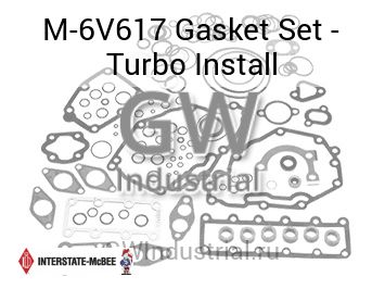 Gasket Set - Turbo Install — M-6V617