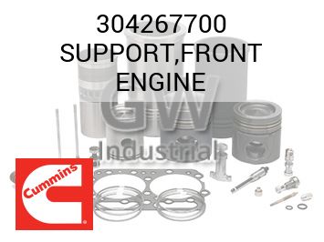 SUPPORT,FRONT ENGINE — 304267700