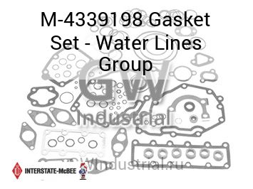 Gasket Set - Water Lines Group — M-4339198